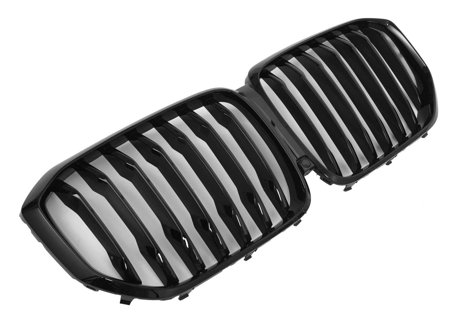 Sportieve Grille geschikt voor BMW X5 G05 enkele spijl glans zwart
